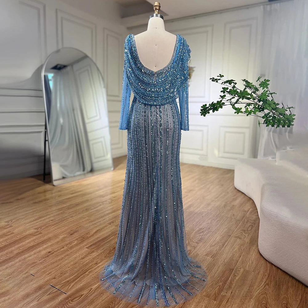 Robe à strass dos nu