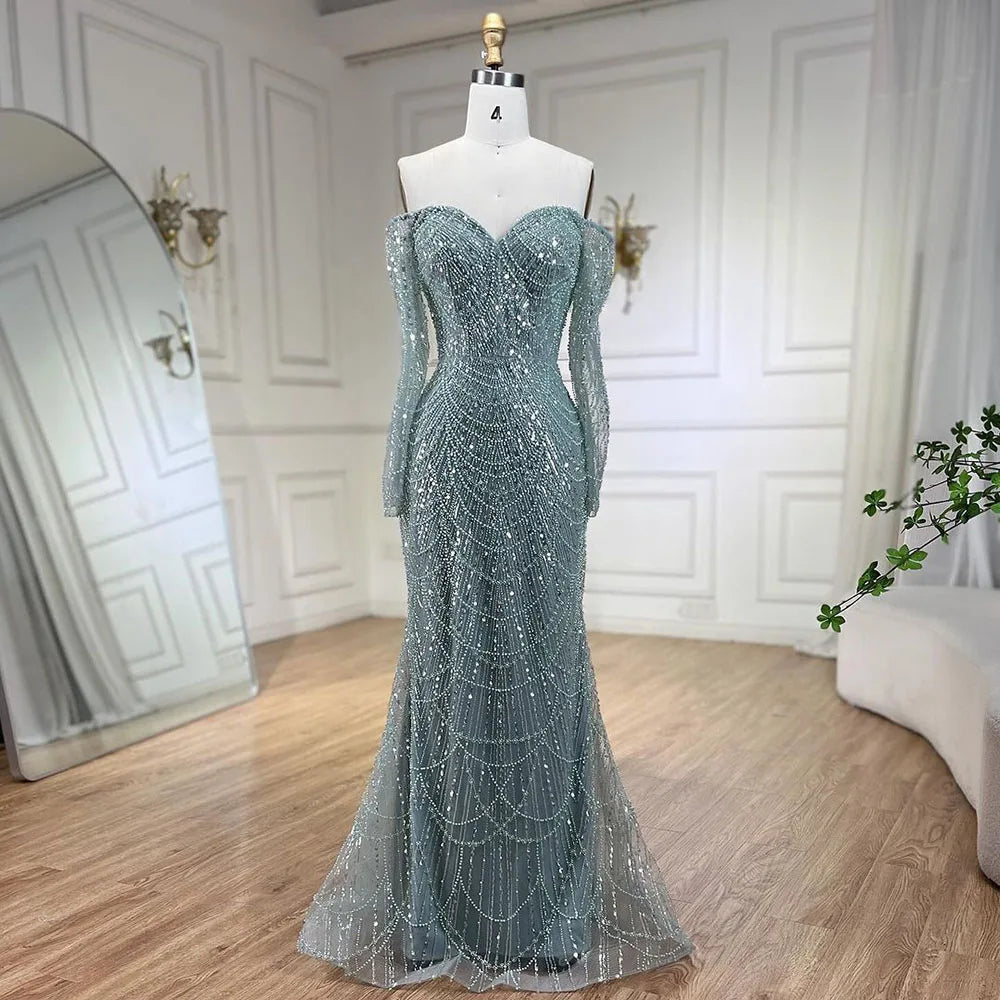 Robe épaule dénudée