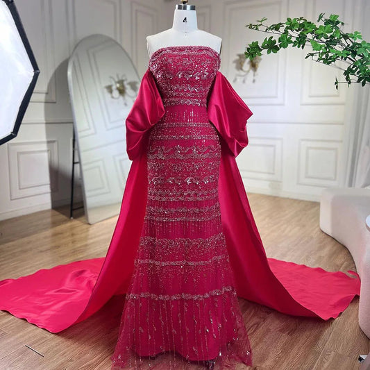 Robe 2 pièces à cape