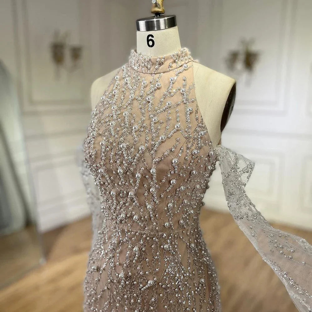 Robe à perle strass