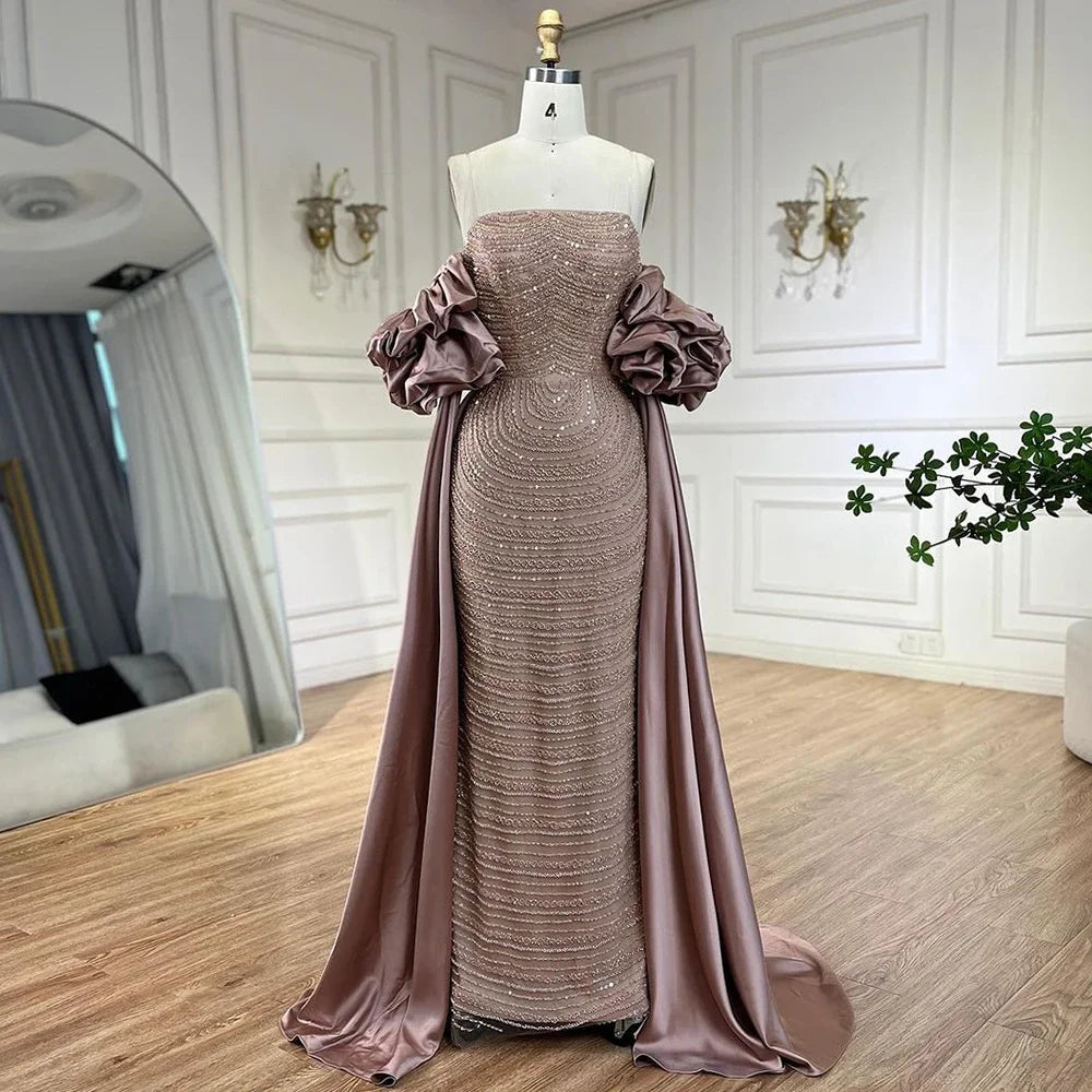 Robe cape fleur