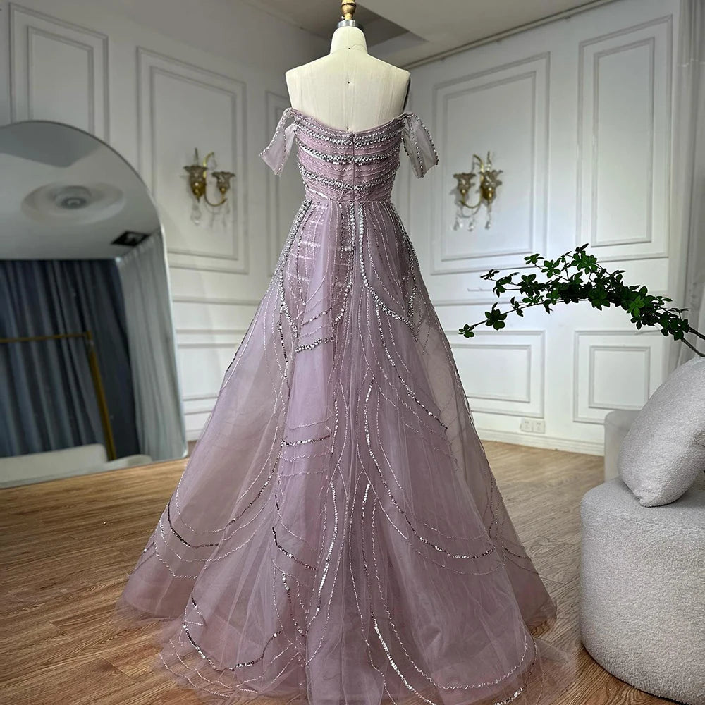 Robe avec surjupe