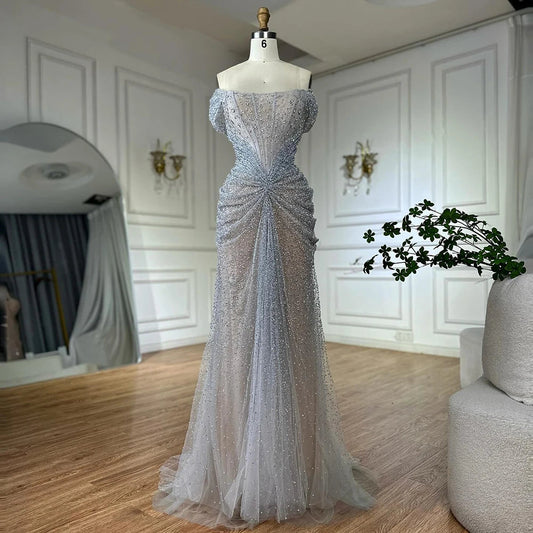 Robe épaule dénudée