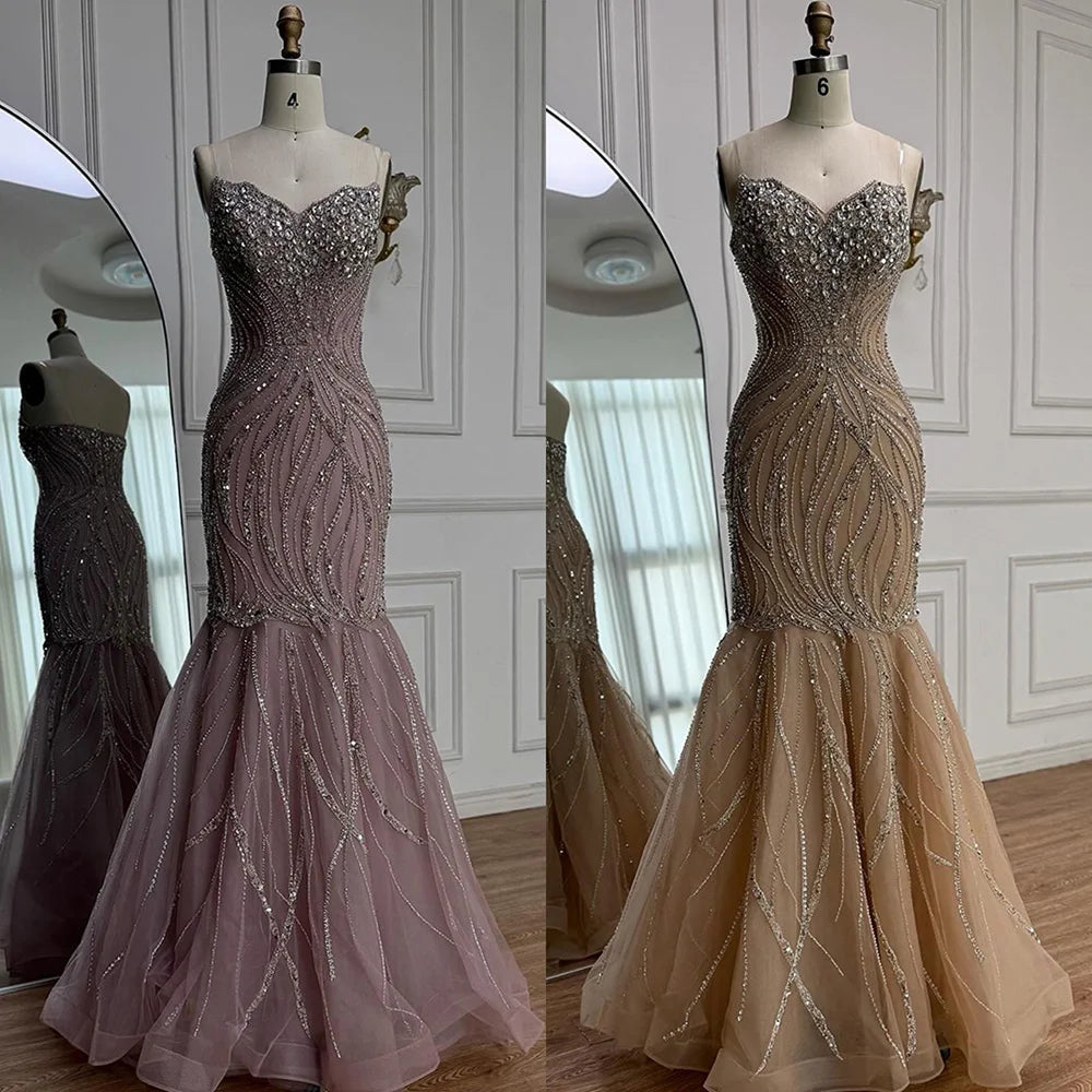 Robe bustier strass volume